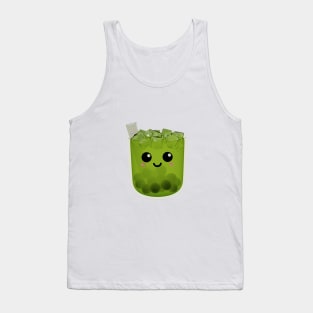 Cute little boba drink with ice! Tank Top